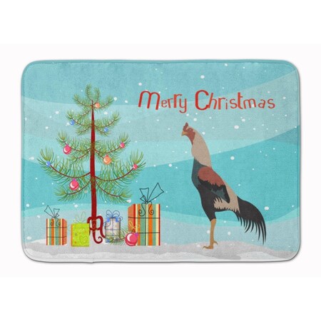 Carolines Treasures Kulang Chicken Christmas Machine Washable Memory Foam Mat BB9205RUG